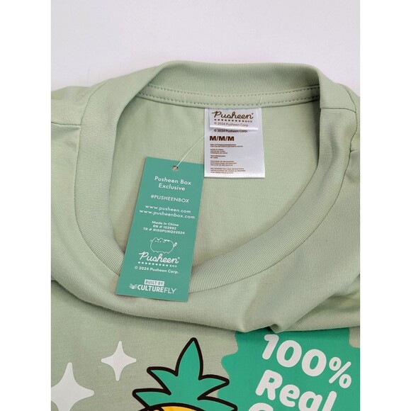 Pusheen Fresh Daily Unisex Medium T-Shirt Pusheen Box 2024 Summer Exclusive NWT - Picture 4 of 4